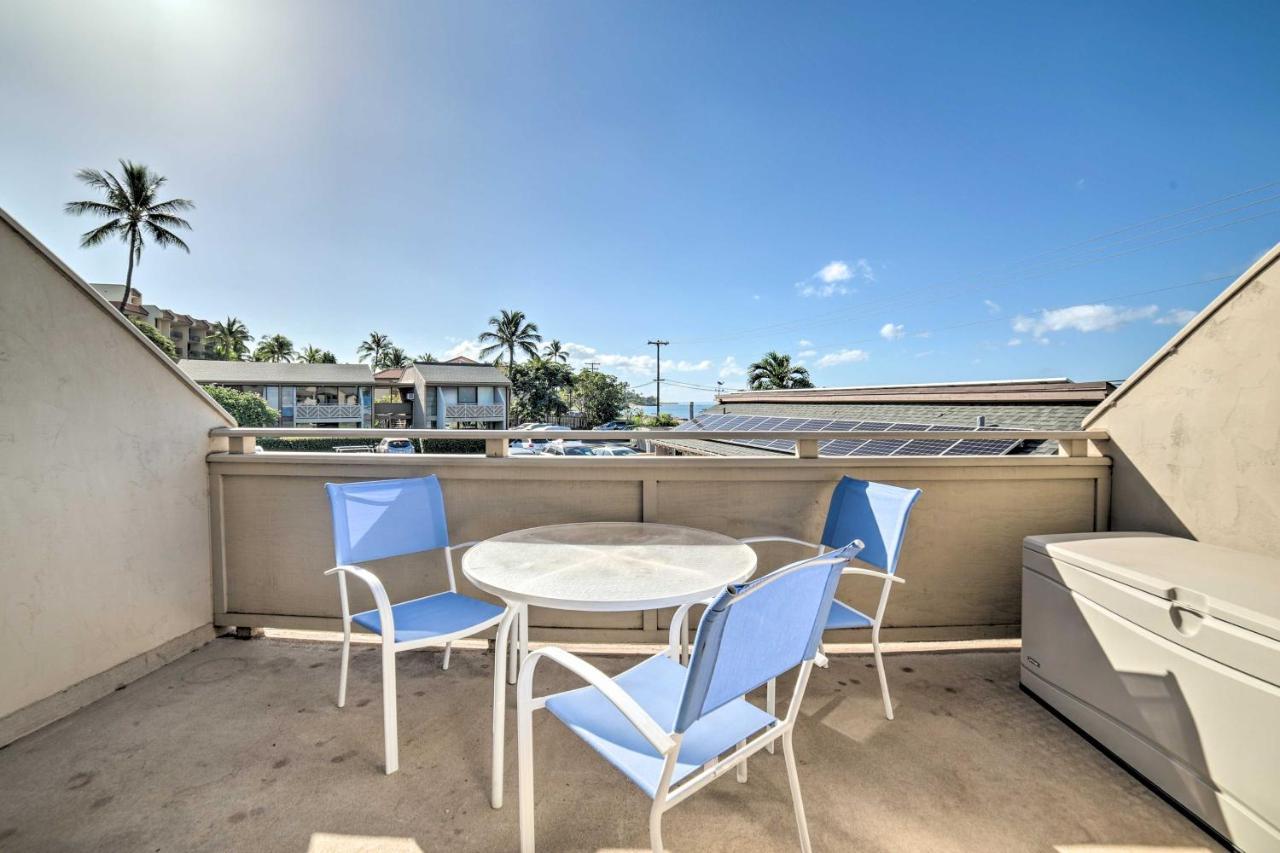Kihei Oceanside Escape With Balcony - Steps To Beach Exterior photo