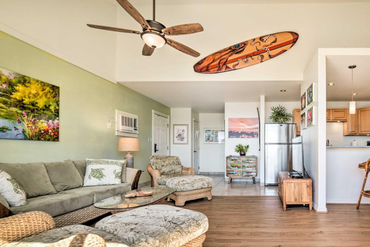 Kihei Oceanside Escape With Balcony - Steps To Beach Exterior photo