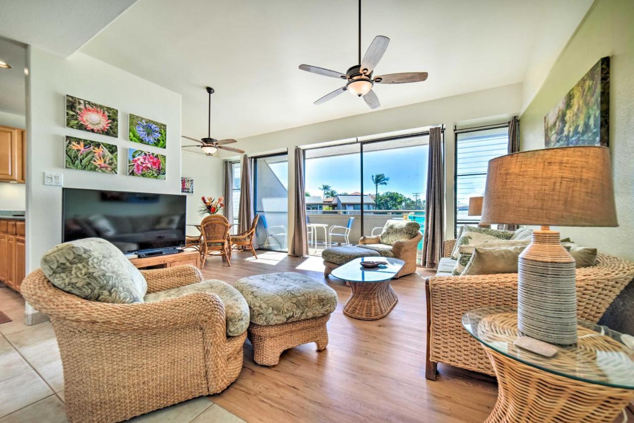 Kihei Oceanside Escape With Balcony - Steps To Beach Exterior photo